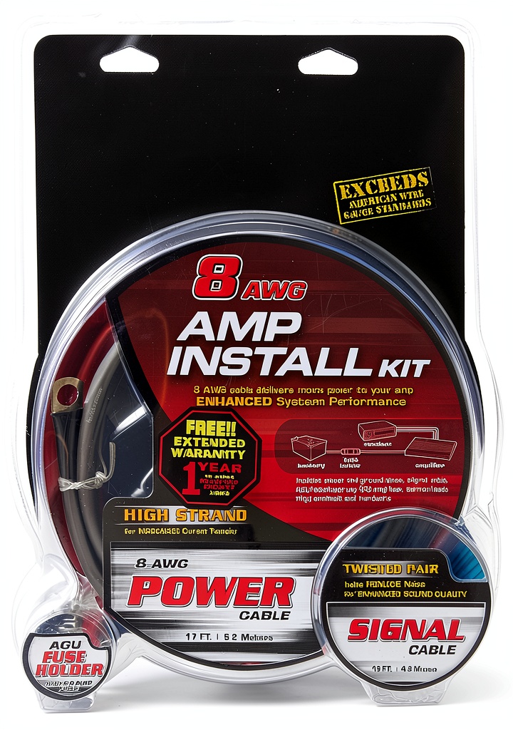 Rockford Fosgate Car Amplifier Wiring Kit RFK8I