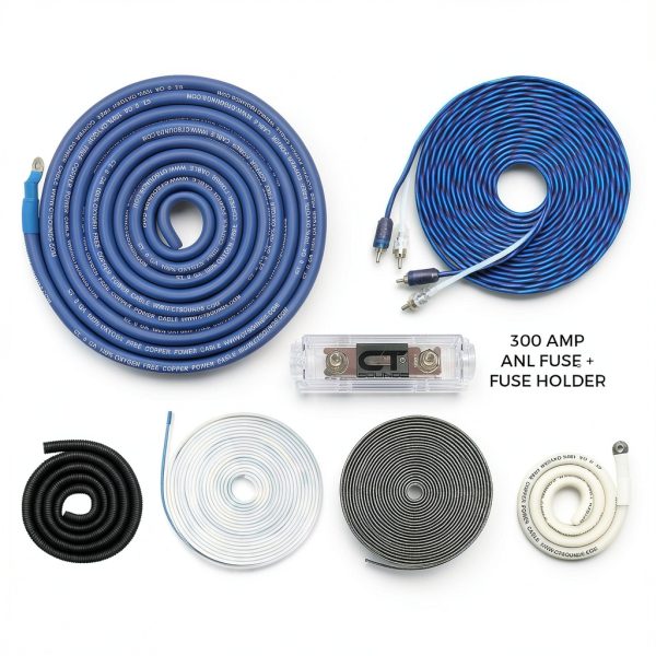 CT Sounds 0 Gauge OFC Amplifier Wiring Kit-5