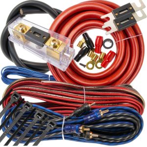 Gravity 3000W Car Amplifier Wiring Kit-0