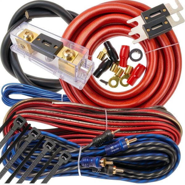 Gravity 3000W Car Amplifier Wiring Kit-0