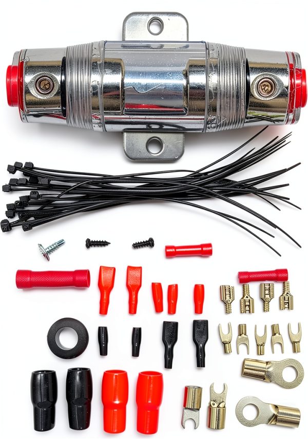 SoundBox Car Amplifier Wiring Kit 12V 720W-4