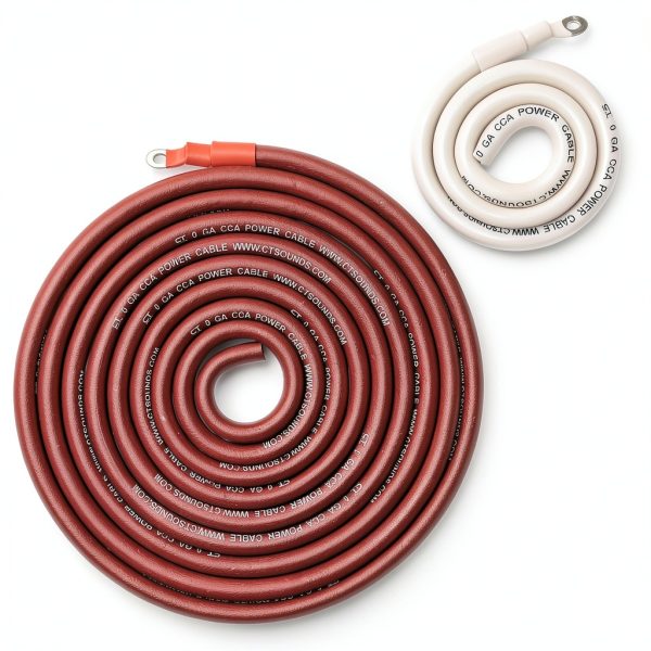 CT Sounds 1/0 Gauge CCA Amplifier Wiring Kit-1