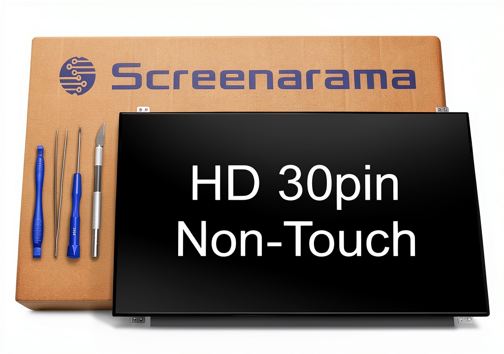Installing SCREENARAMA laptop screen in a home office