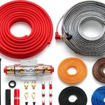 Gulfmew 4 Gauge Amp Wiring Kit Copper Power-0