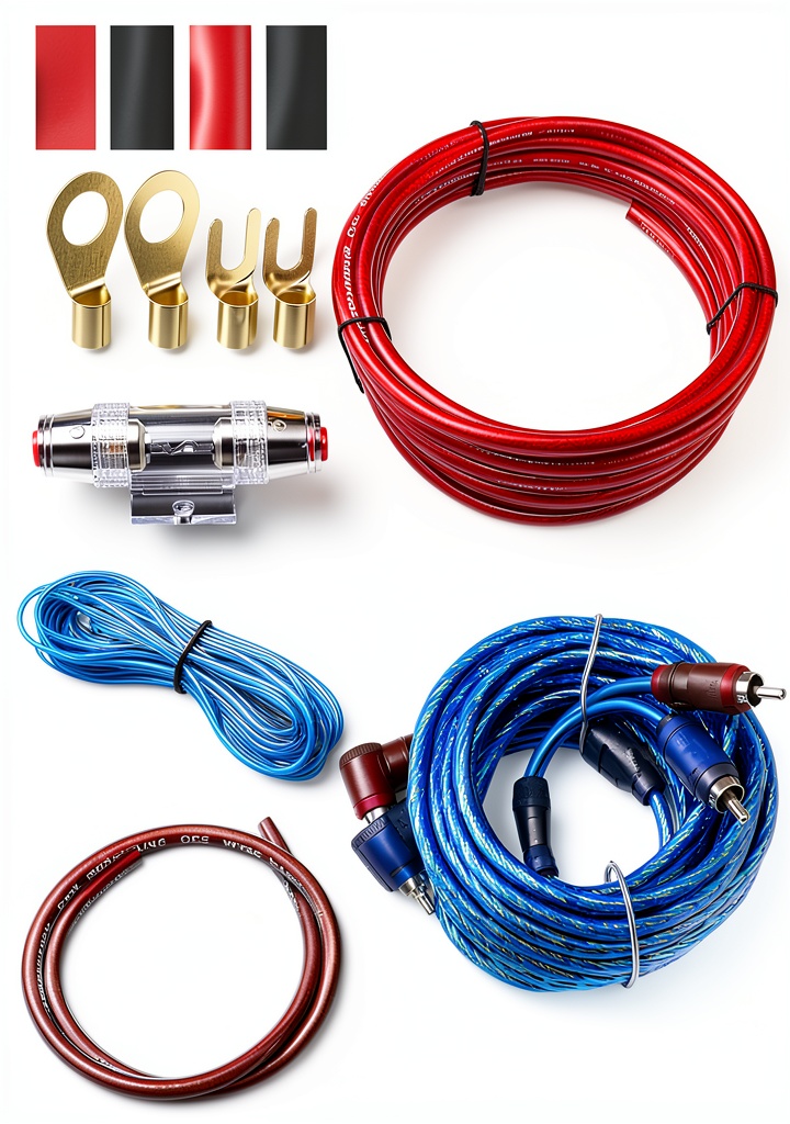 IZTOSS 1500w car audio cable kit