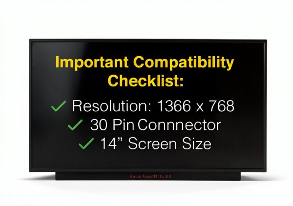 HP 14 Laptop Screen LCDBros Matte 1366x768-2