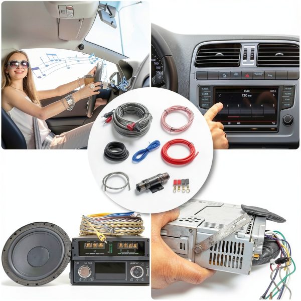 Car Amplifier Wiring Kit SATIDI 2000W Peak Power-1