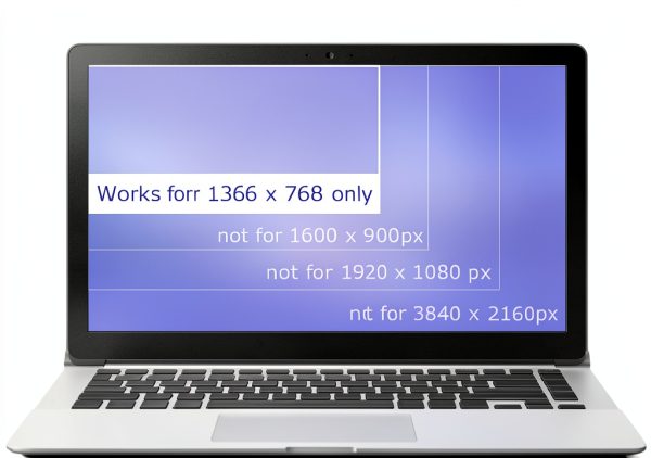 HD Laptop Screen SCREENARAMA Matte 1366x768-3