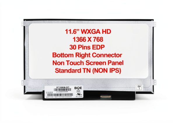 11.6 inch LCD Screen Rinbers Tech Laptop Non Touch-1