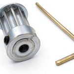 ZHaonan 12T HTD5M Timing Pulley – 5-10mm Bore for 15/20mm Belts-0