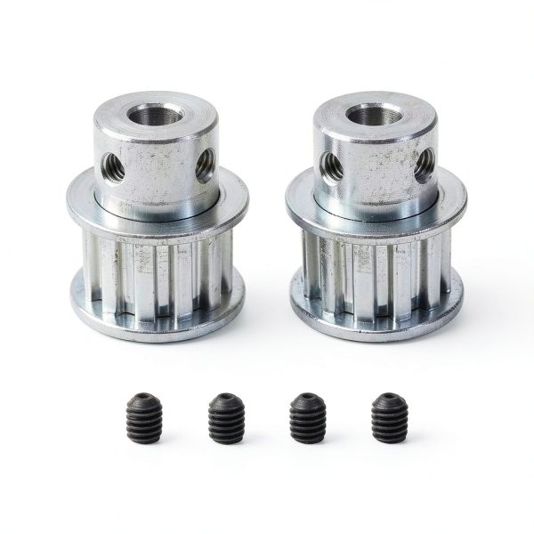 Timing Belt Pulley 6.35mm Aluminum Bore for 3D Printer CNC by JiuWu-0