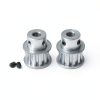 Timing Belt Pulley 6.35mm Aluminum Bore for 3D Printer CNC by JiuWu-6
