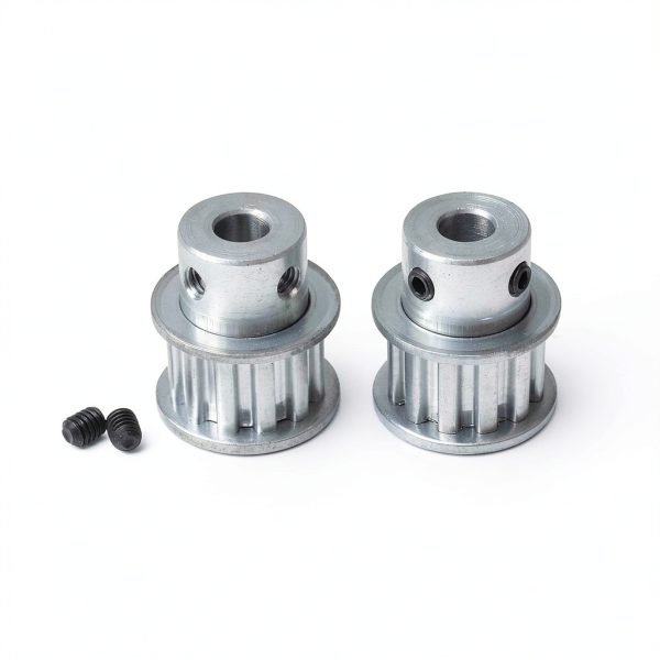 Timing Belt Pulley 6.35mm Aluminum Bore for 3D Printer CNC by JiuWu-6